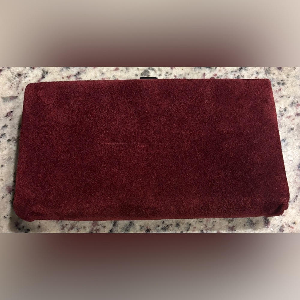 Shirl Miller Vintage Suede Clutch